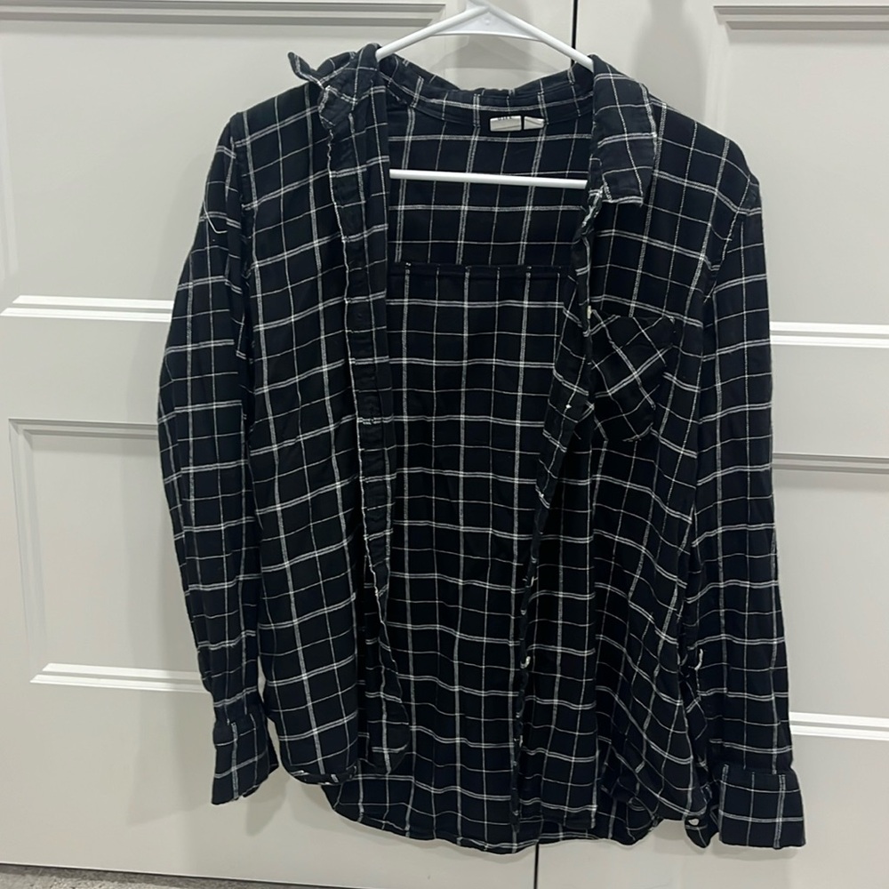 Black gap flannel